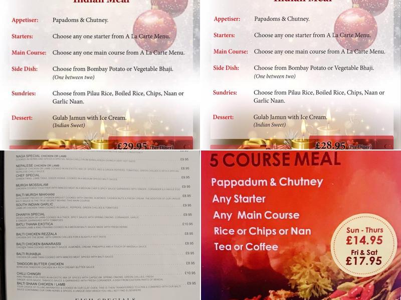 Ozmi Indian Eatery & Restaurant Menu
