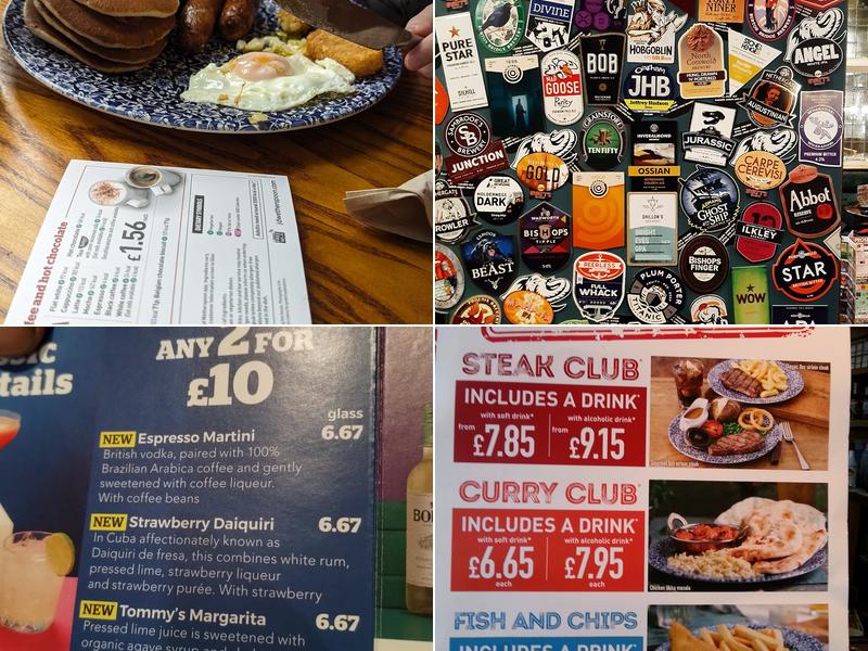 The City Arms - JD Wetherspoon Menu