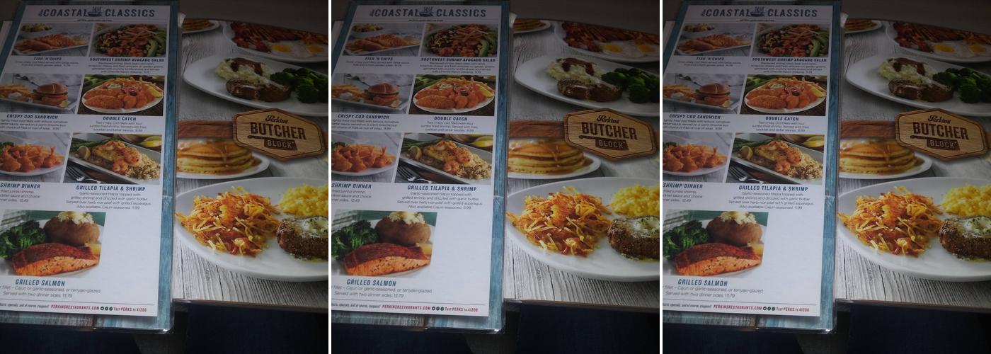 Perkins American Food Co. Menu