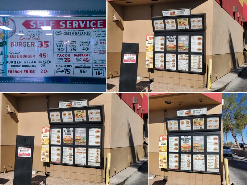 Carl’s Jr. Menu