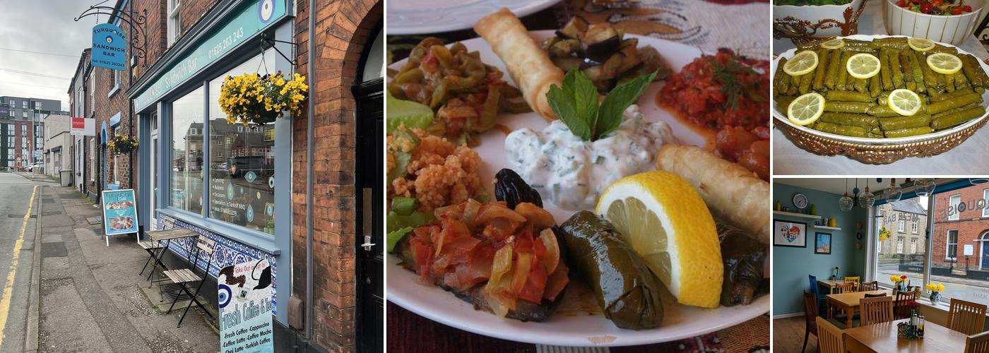 Turquoise Sandwich Bar