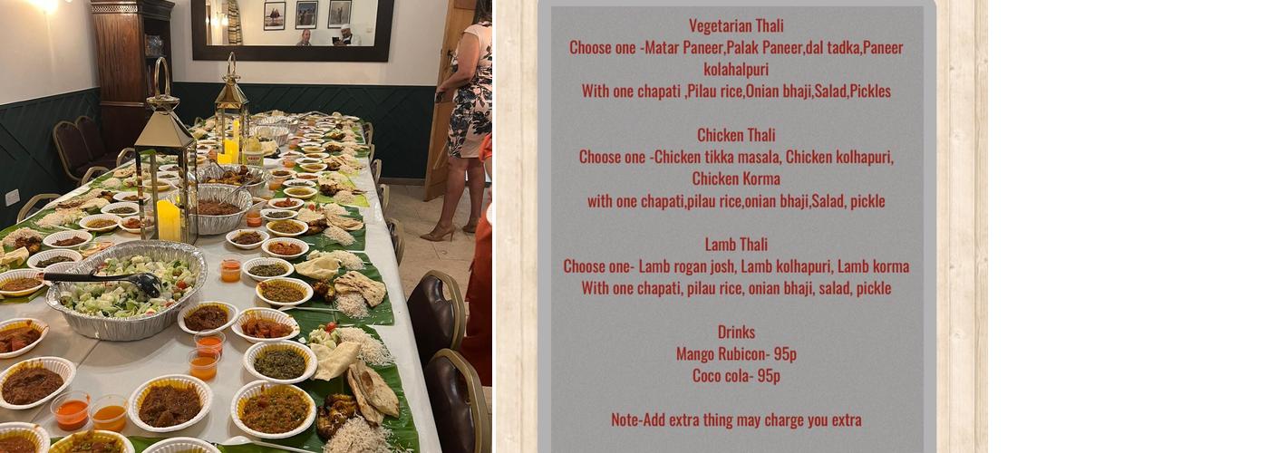 Royal Tandoori Takeaway Menu