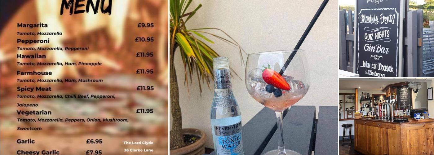 The Lord Clyde Menu