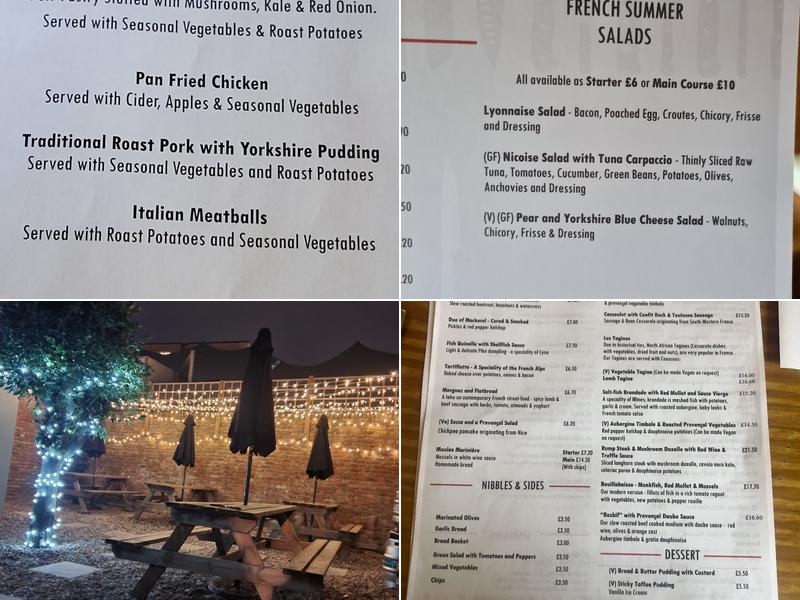 Chopping Block at Walmgate Ale House Menu