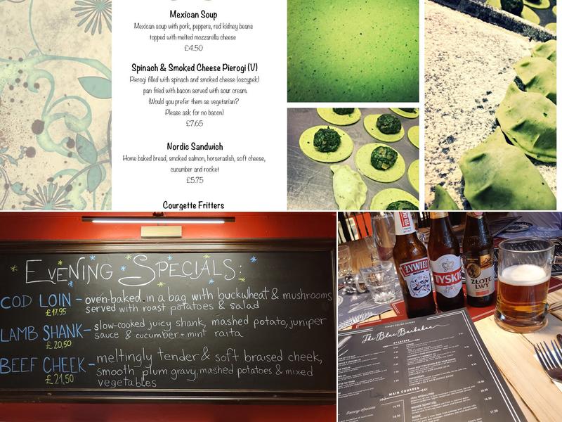 The Blue Barbakan Menu