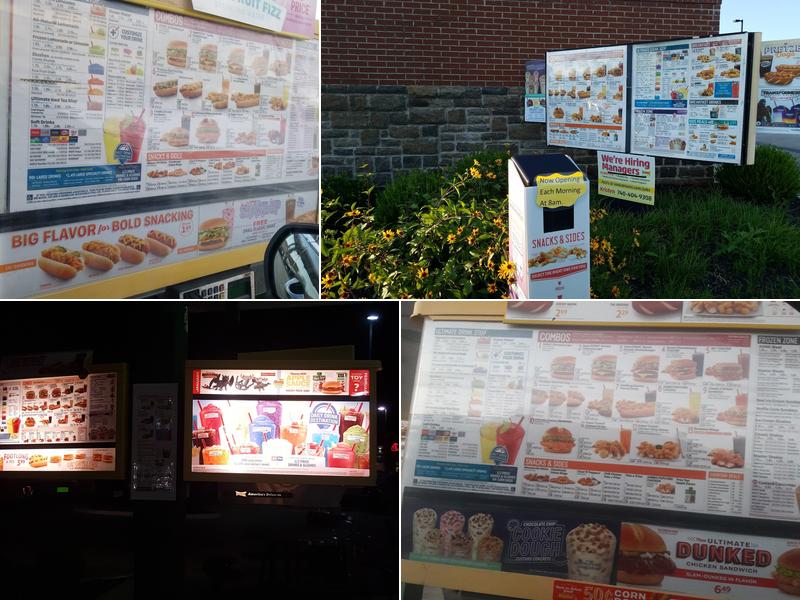 Sonic Drive-In Menu