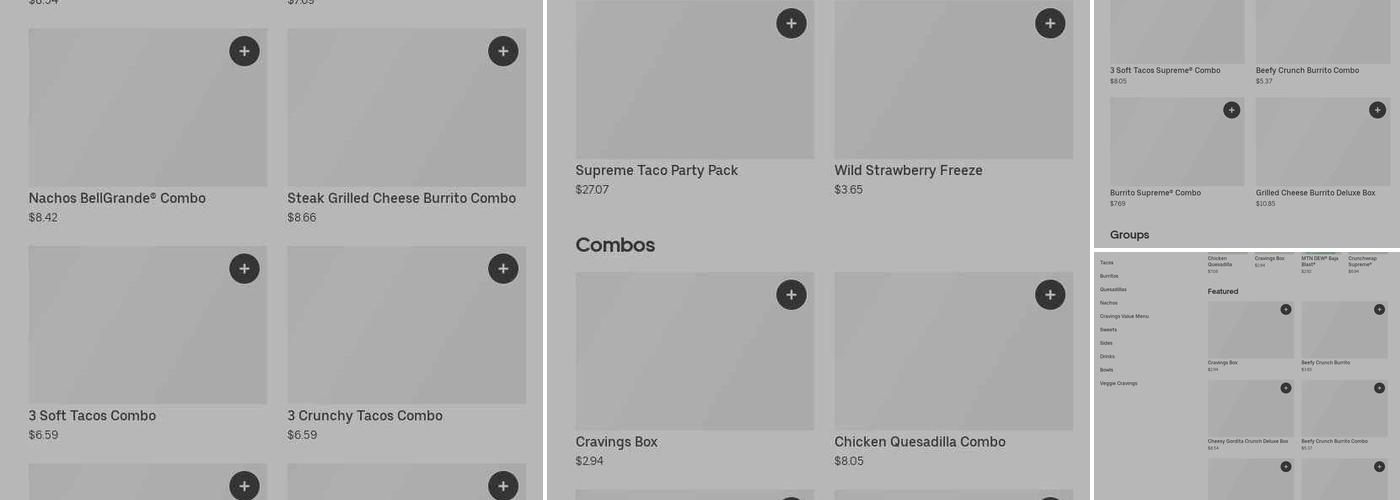 Taco Bell Menu