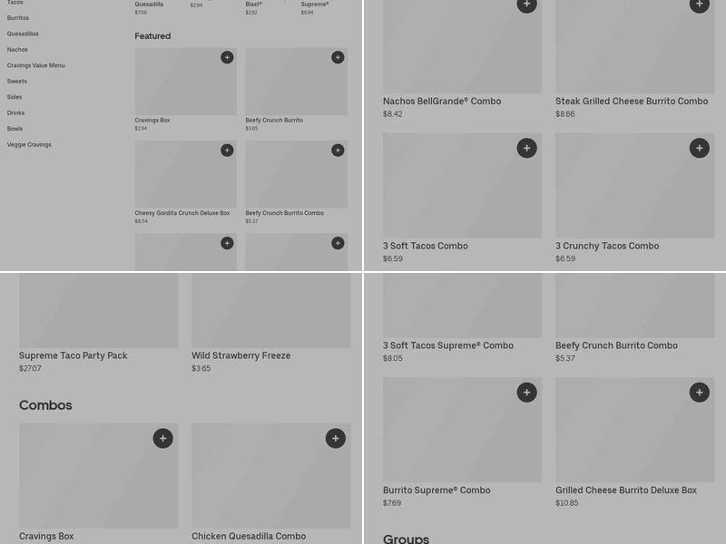 Taco Bell Menu