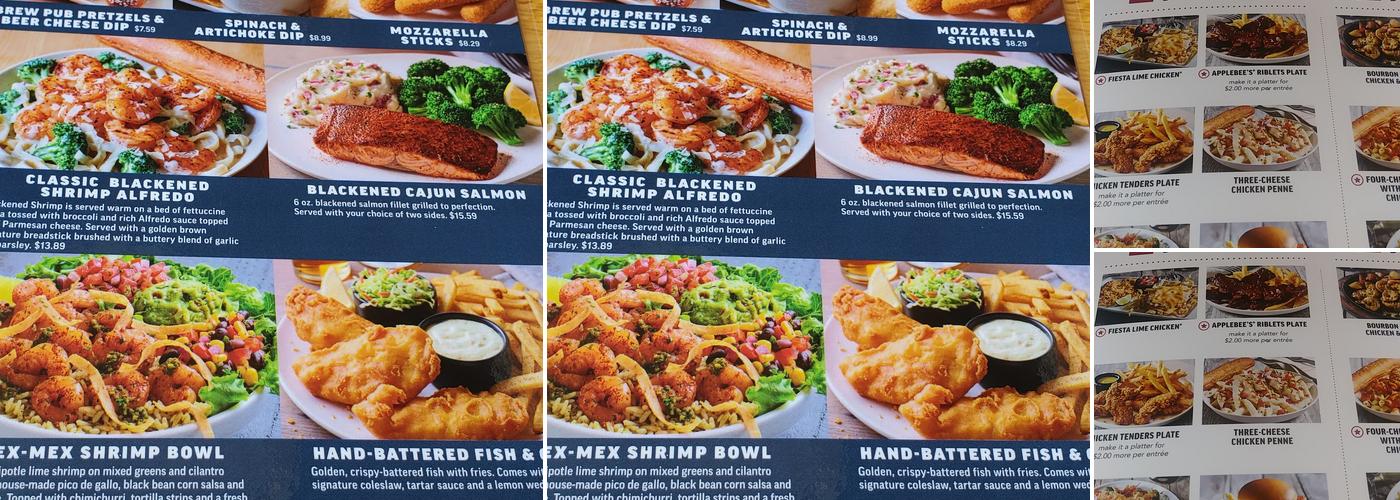 Applebee's Grill + Bar Menu