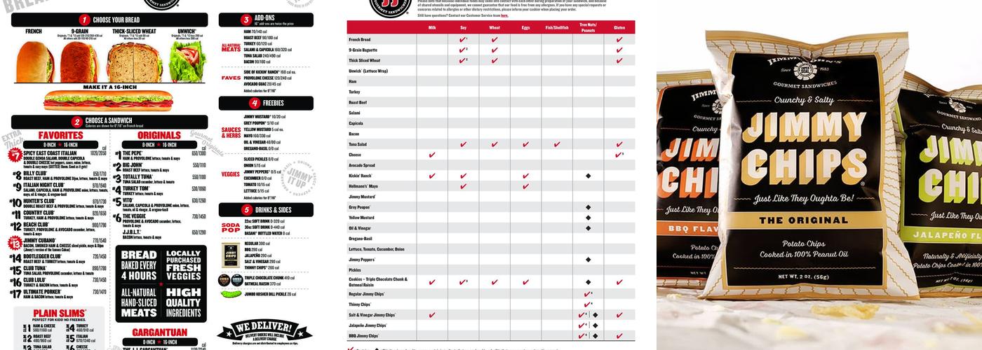 Jimmy John's Menu