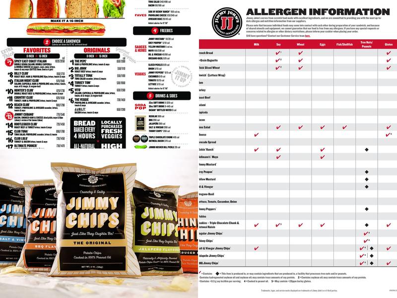 Jimmy John's Menu
