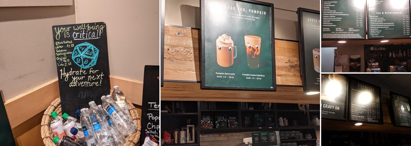 Starbucks Menu