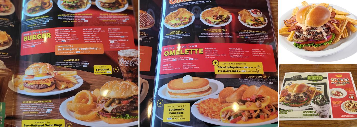 Denny's Menu