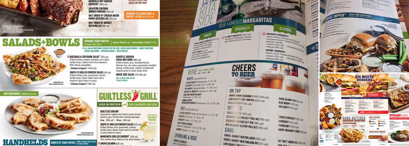 Chili's Grill & Bar Menu