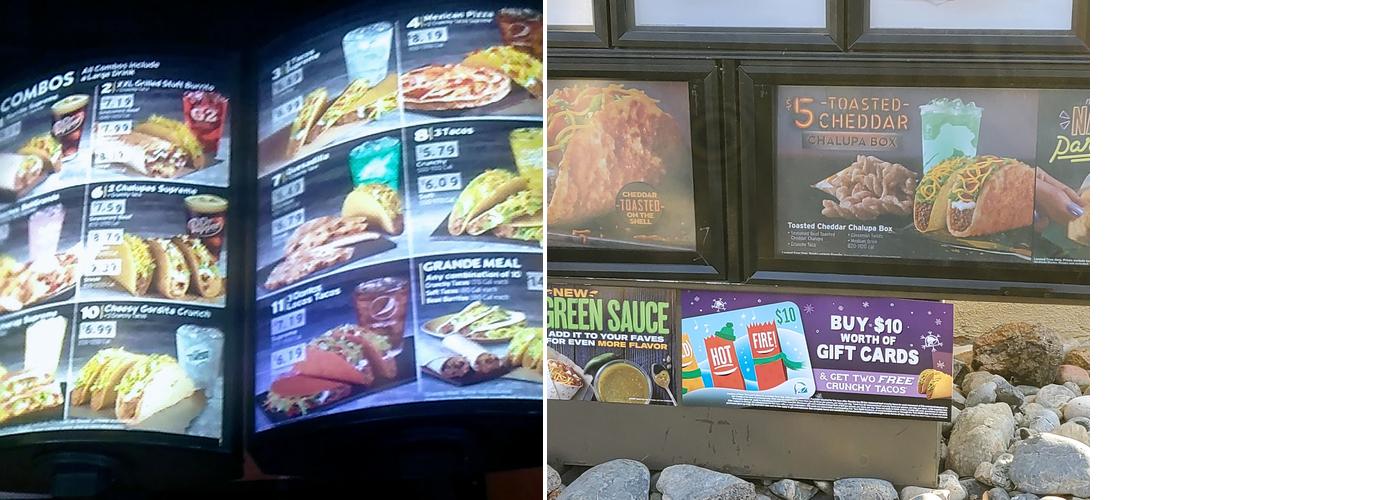 Taco Bell Menu