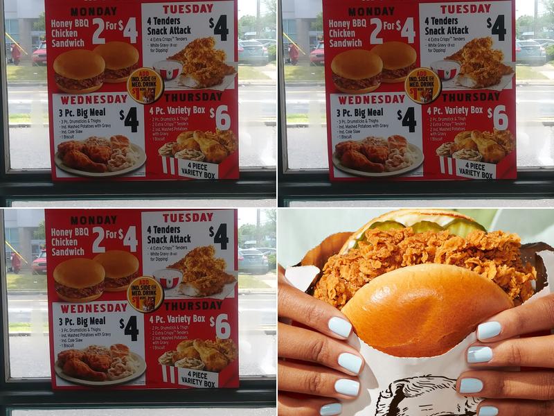KFC Menu