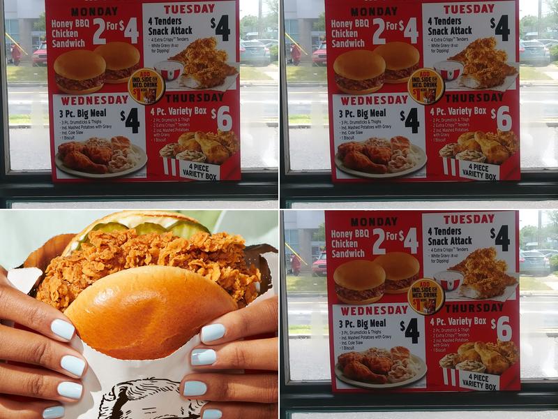 KFC Menu