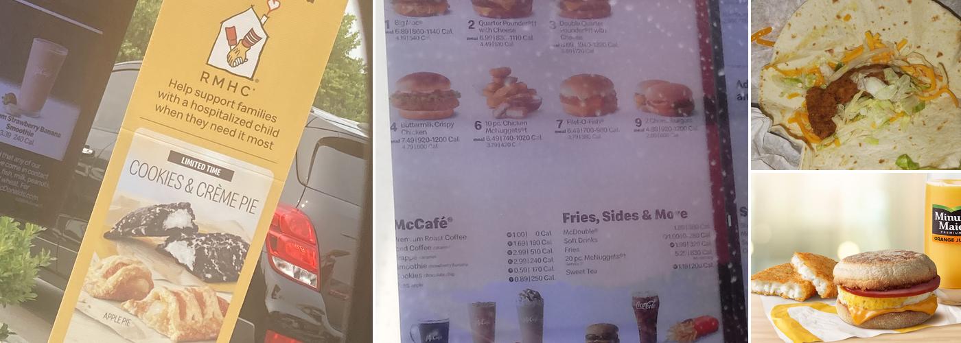 McDonald's Menu