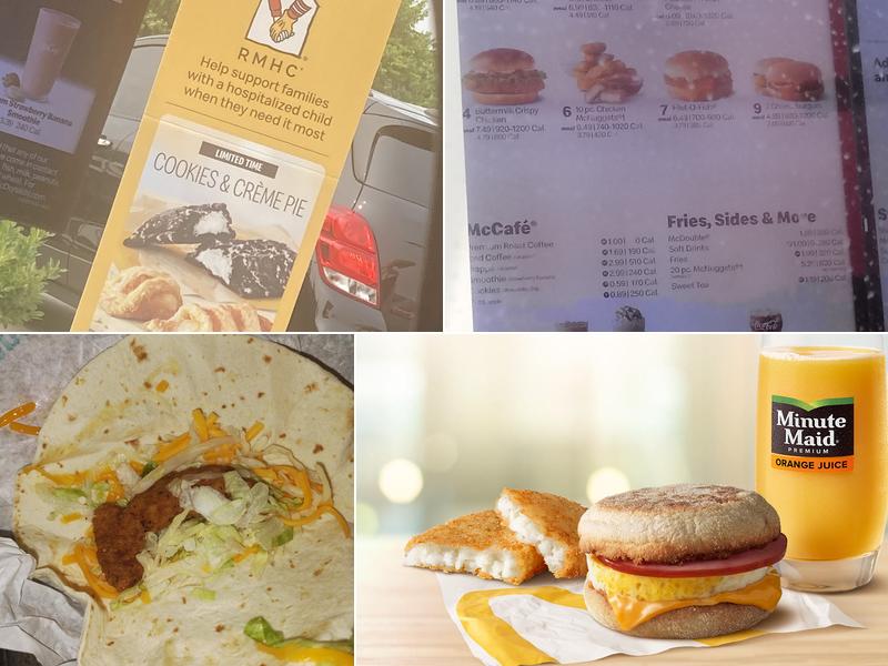 McDonald's Menu