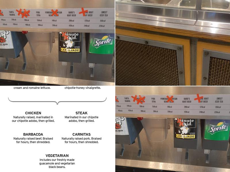 Chipotle Mexican Grill Menu