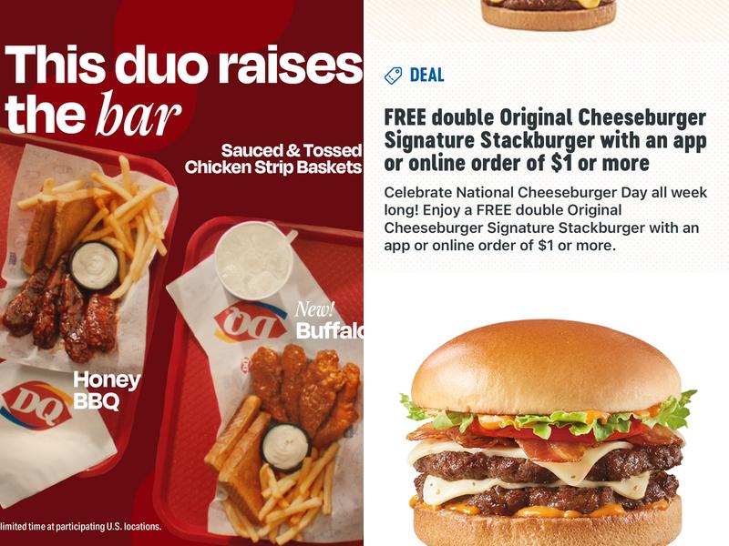 Dairy Queen Grill & Chill Menu