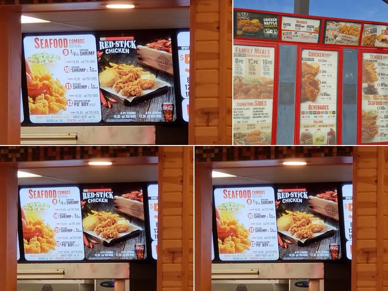 Popeyes Louisiana Kitchen Menu