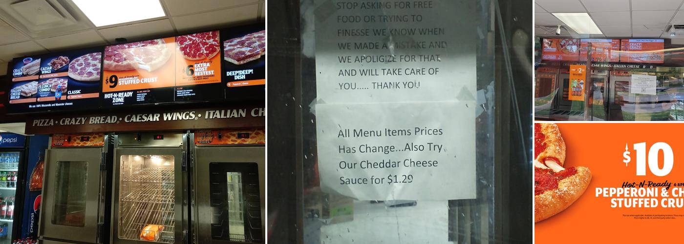 Little Caesars Pizza Menu