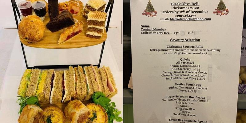 The Black Olive Menu