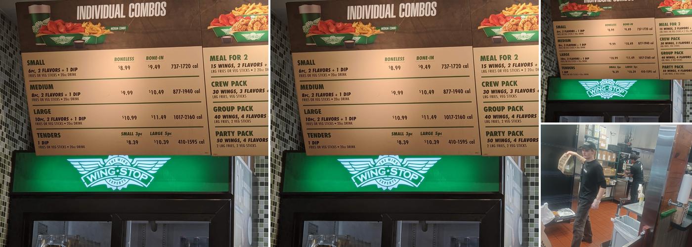 Wingstop Menu