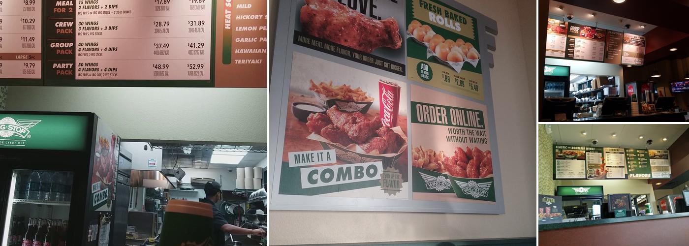 Wingstop Menu