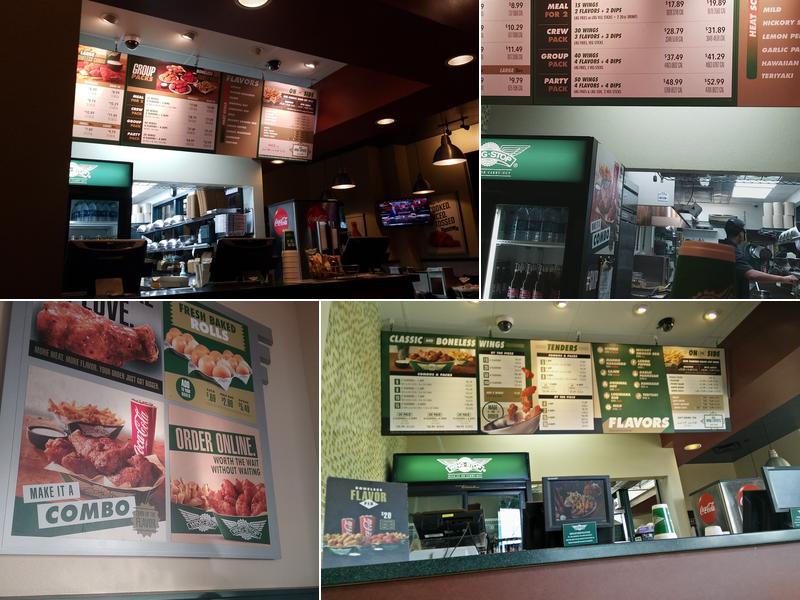 Wingstop Menu