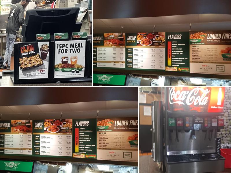 Wingstop Menu