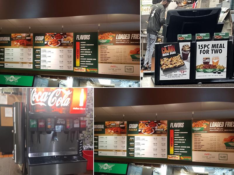 Wingstop Menu
