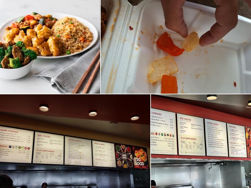 Panda Express Menu