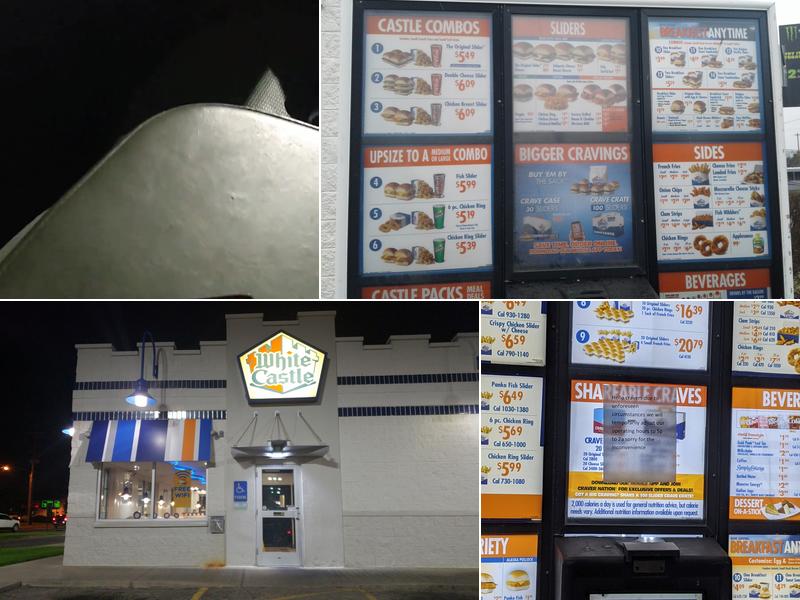 White Castle Menu
