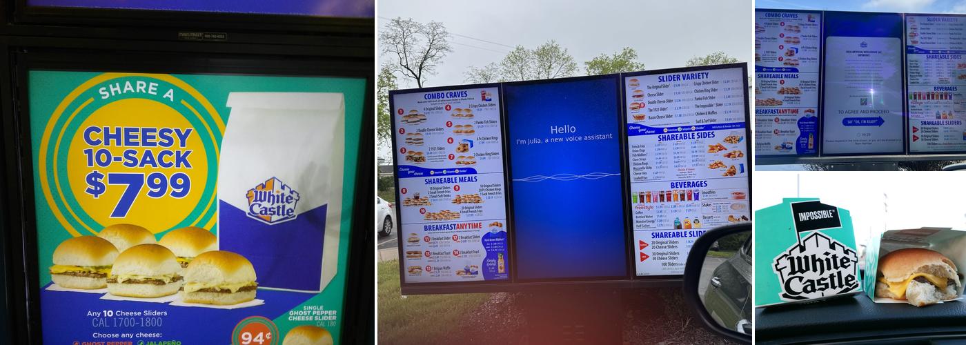 White Castle Menu