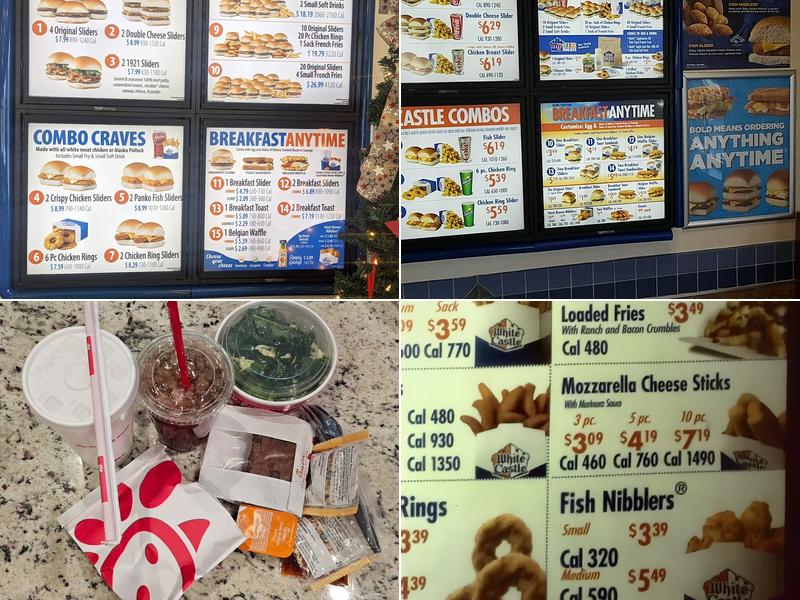 White Castle Menu