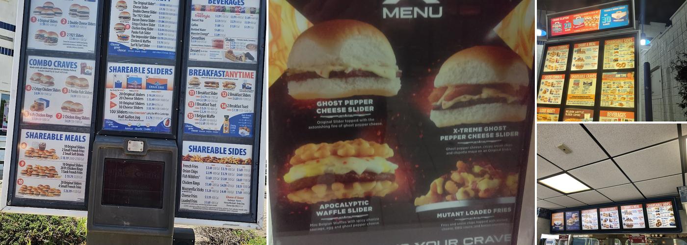 White Castle Menu