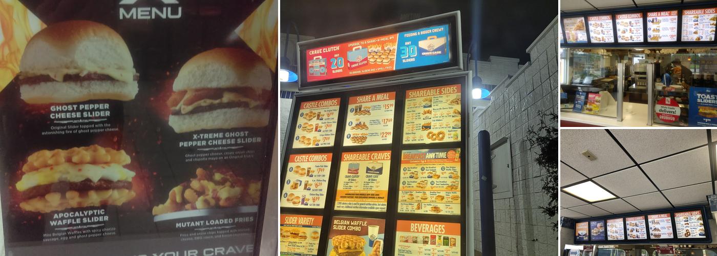 White Castle Menu