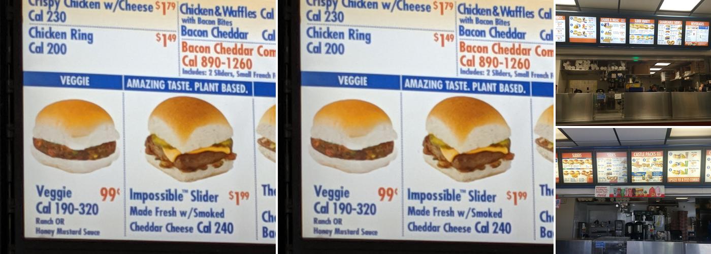 White Castle Menu