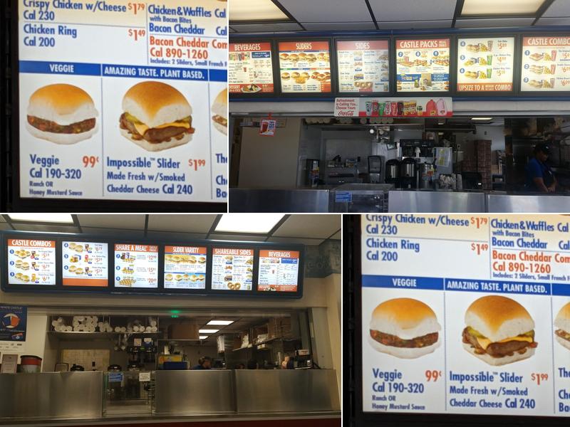 White Castle Menu