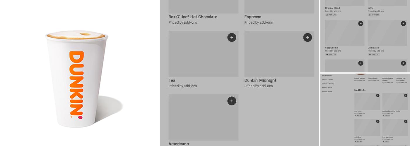 Dunkin' Menu