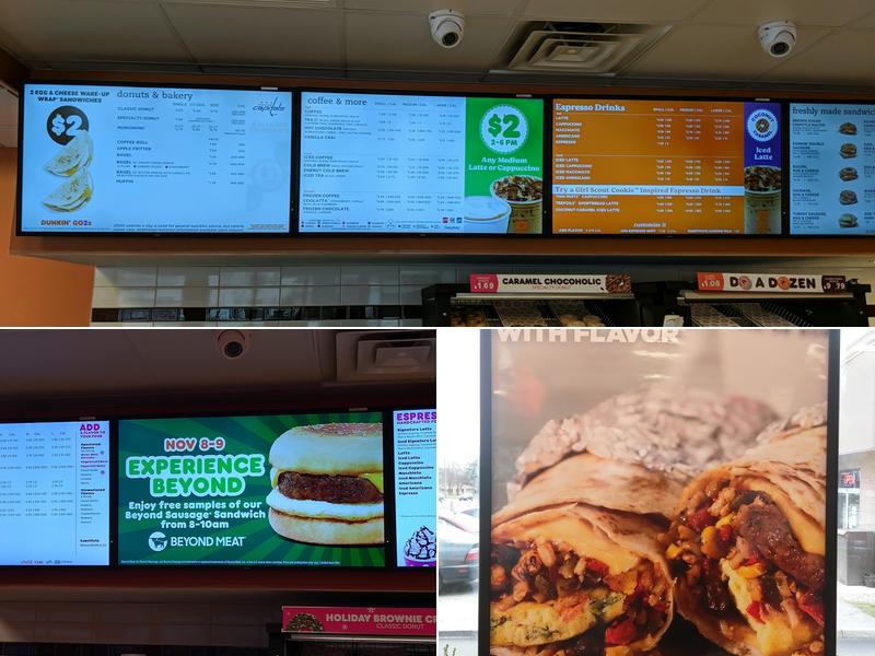 Dunkin' Menu