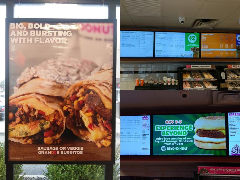 Dunkin' Menu