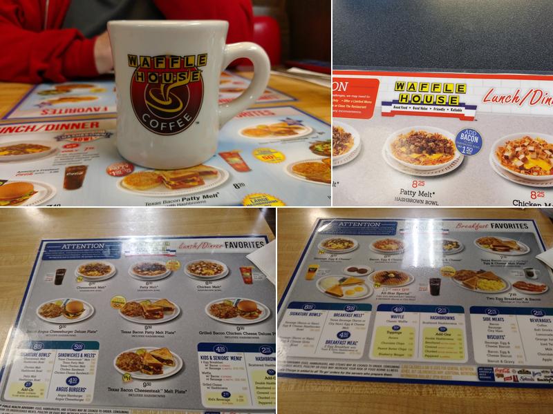 Waffle House Menu