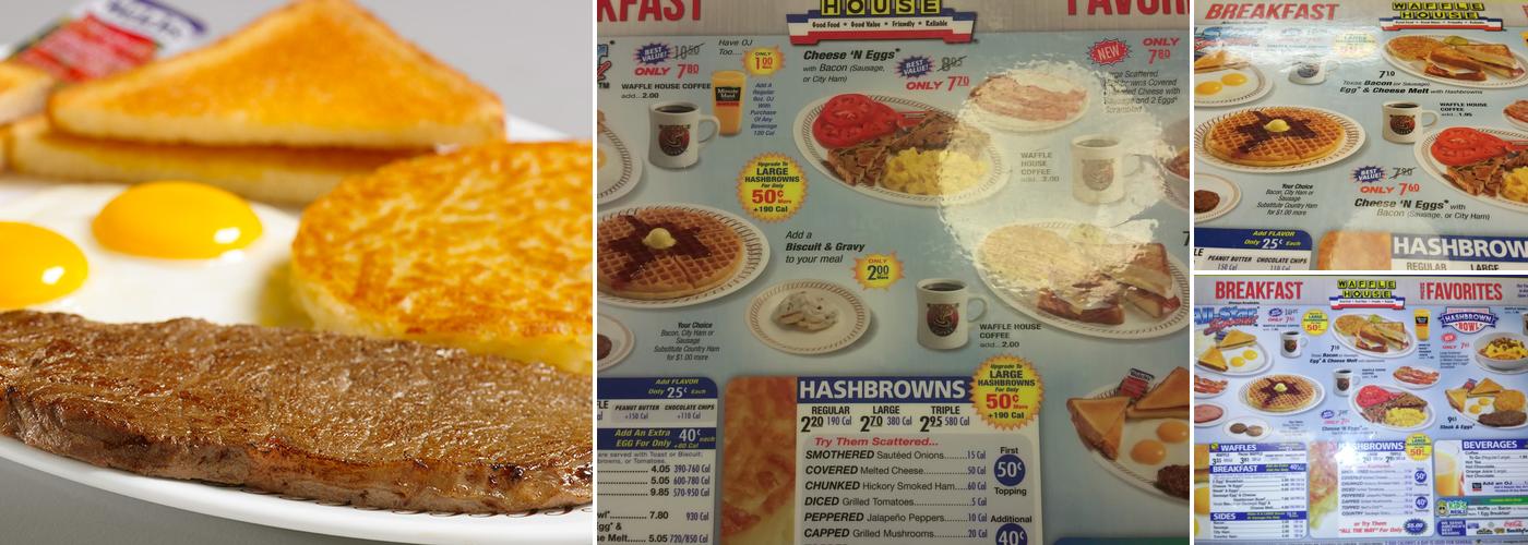Waffle House Menu