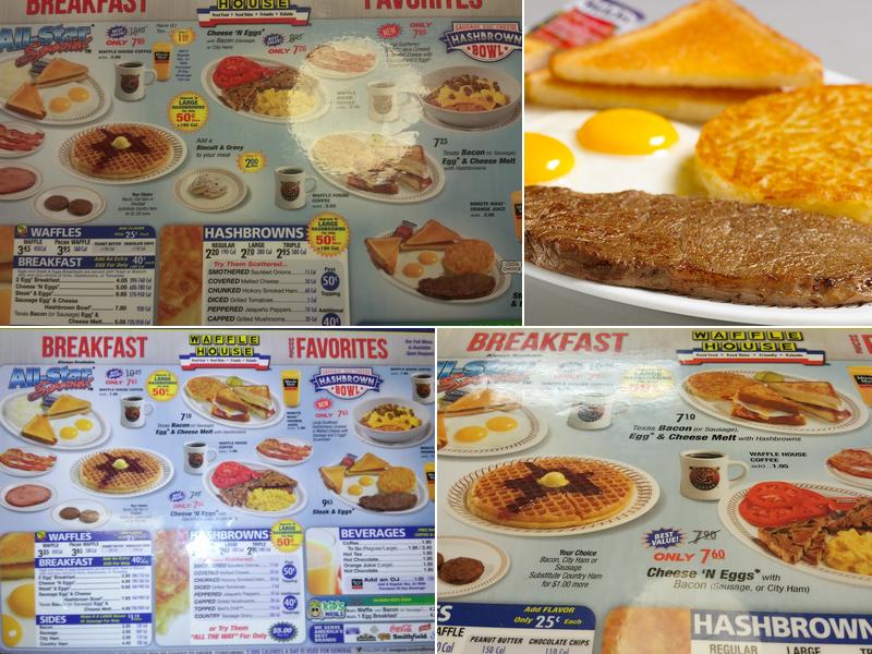 Waffle House Menu