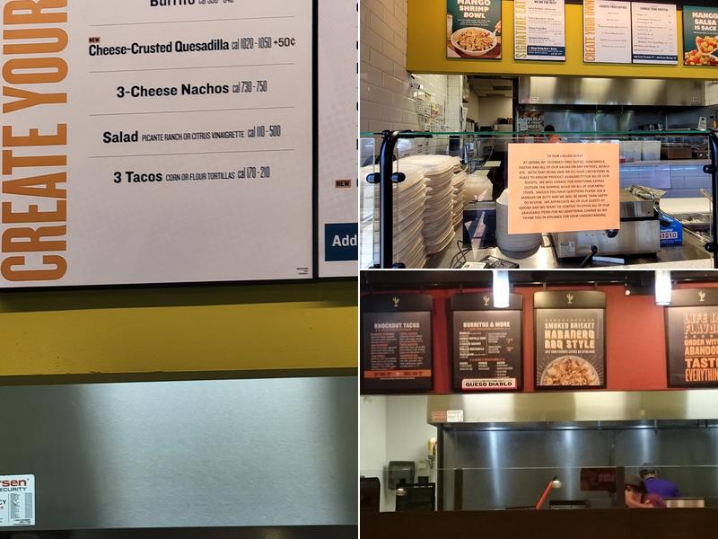 QDOBA Mexican Eats Menu