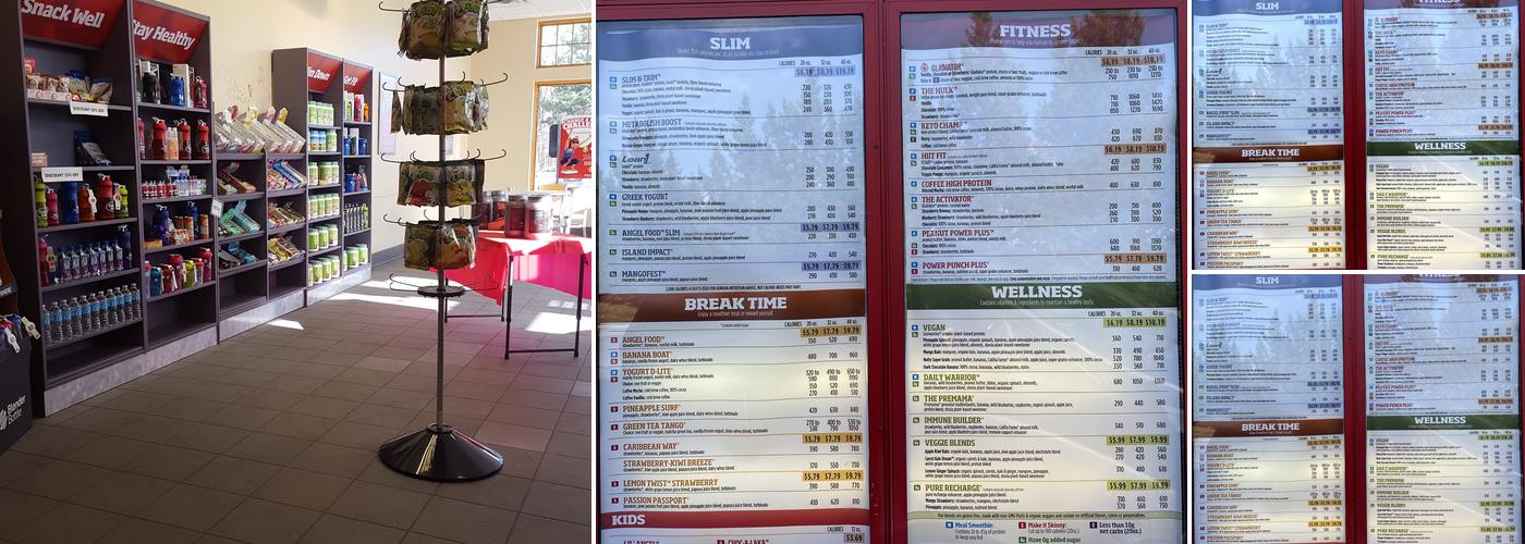 Smoothie King Menu