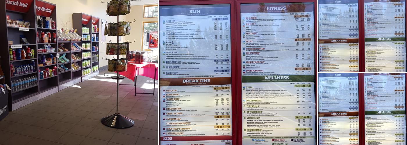 Smoothie King Menu
